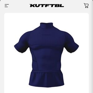 Men's Blue Compression Jersey